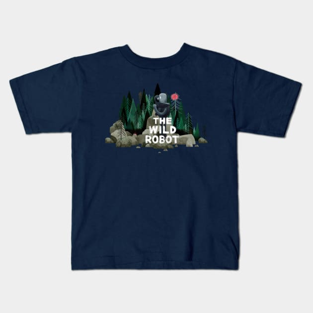 The Wild Robot Kids T-Shirt by Brainstorm